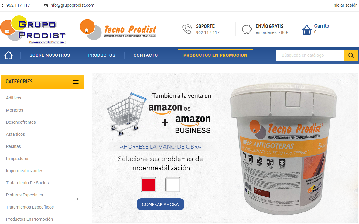 Con GrupoProdist dale forma a tu proyecto